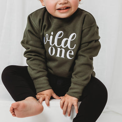 Wild One Birthday Sweater - Amber and Noah